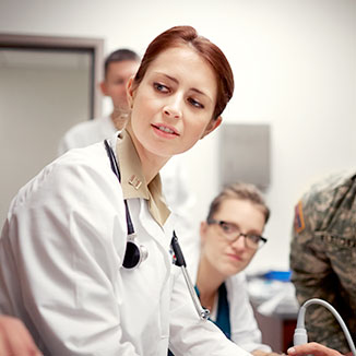 Military medical professionals enjoy a range of benefits. Military medical professionals enjoy a range of benefits.