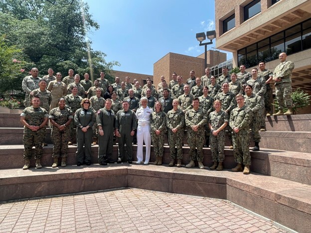 Group photo of graduates of the July 2023 Military Tropical Medicine 
